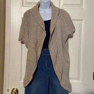 Denver Hayes Short-Sleeve Cardigan Size XXL